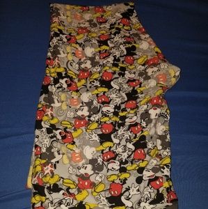 Lularoe TC disney mickey mouse grey leggings